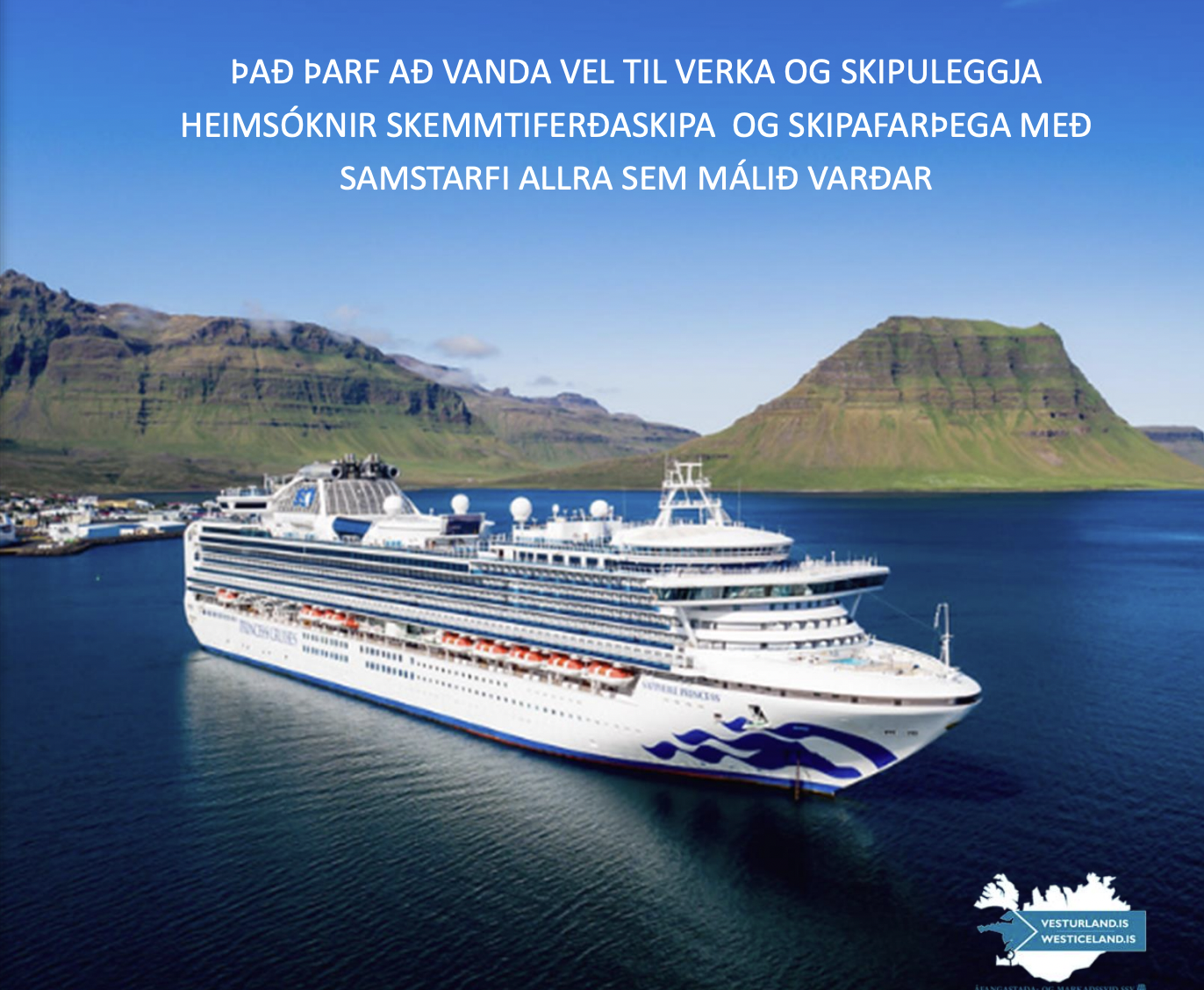 Móttaka skemmtiferðaskipa og farþega á Snæfellsnesi | Upplifðu Vesturland