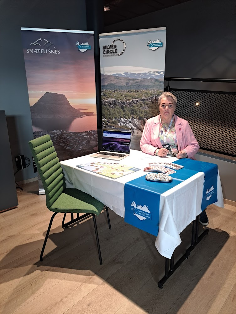 Kynningarbás Vesturlands á ráðstefnunni