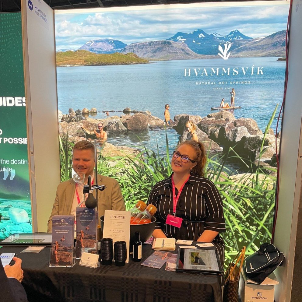 Fulltrúar Hvammsvíkur á Icelandair Mid-Atlantic 2023