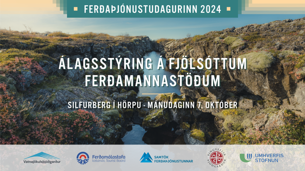 Ferðaþjónustudagurinn 2024 verður haldinn í Hörpu mánudaginn 7. október