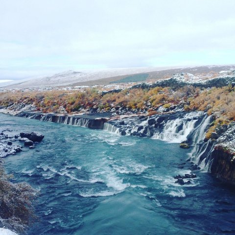 Hraunfossar í Borgarfirði