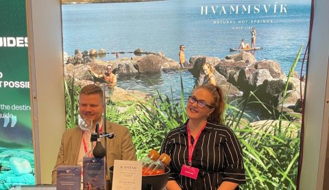 Fulltrúar Hvammsvíkur á Icelandair Mid-Atlantic 2023