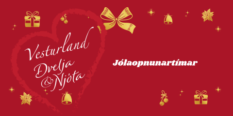 Jólaopnunartímar á Vesturlandi