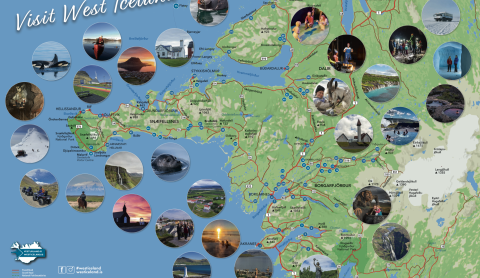 Vesturlands borðkort 2025