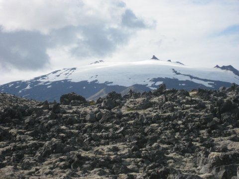 Snæfellsjökull.