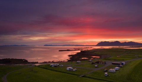 Tjaldsvæðið í Kalmansvík á Akranesi